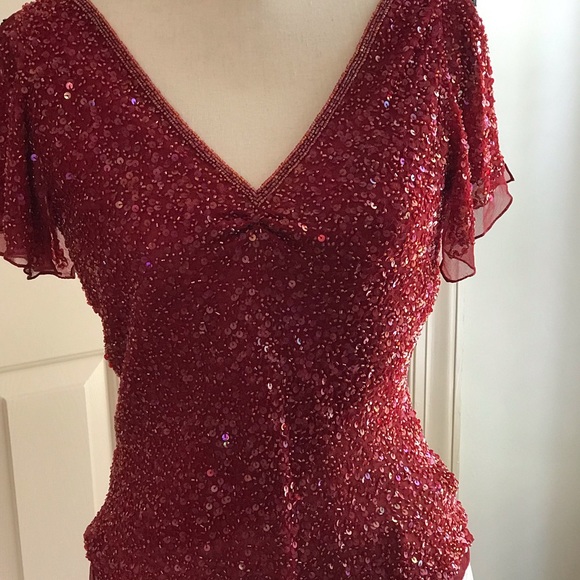 Adrianna Papell Boutique sequin top. Size small - Picture 2 of 5
